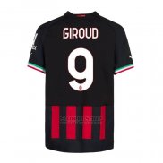 Camiseta AC Milan Jugador Giroud 1ª 2022-2023