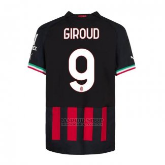 Camiseta AC Milan Jugador Giroud 1ª 2022-2023