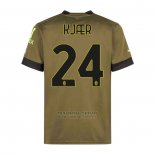Camiseta AC Milan Jugador Kjaer 3ª 2022-2023