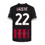 Camiseta AC Milan Jugador Lazetic 1ª 2022-2023