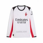 Camiseta AC Milan 2ª Manga Larga 2025-2026