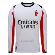 Camiseta AC Milan 2ª Manga Larga 2025-2026