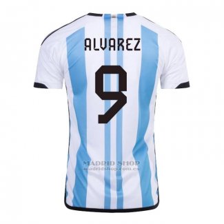 Camiseta Argentina Jugador Alvarez 1ª 2022