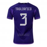 Camiseta Argentina Jugador Tagliafico 2ª 2022