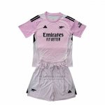 Camiseta Arsenal Portero Nino 2025-2026 Rosa