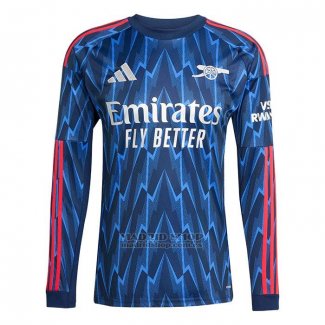 Camiseta Arsenal 2ª Manga Larga 2025-2026
