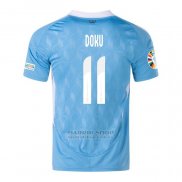 Camiseta Belgica Jugador Doku 2ª 2024