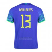 Camiseta Brasil Jugador Dani Alves 2ª 2022