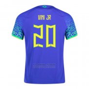 Camiseta Brasil Jugador Vini Jr. 2ª 2022