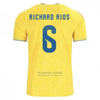 Camiseta Colombia Jugador Richard Rios 1ª 2026