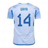 Camiseta Espana Jugador Gaya 2ª 2022