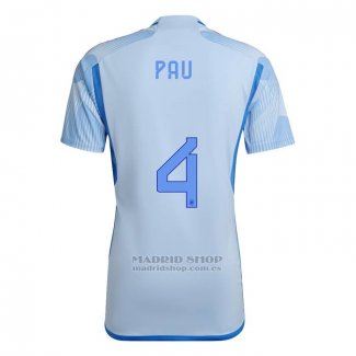 Camiseta Espana Jugador Pau 2ª 2022