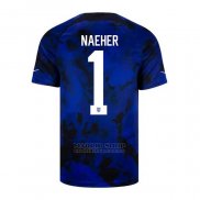 Camiseta Estados Unidos Jugador Naeher 2ª 2022