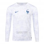 Camiseta Francia 2ª Manga Larga 2022