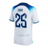 Camiseta Inglaterra Jugador Saka 1ª 2022