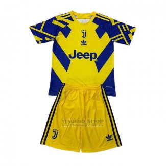 Camiseta Juventus Concept Nino 2024-2025 Amarillo
