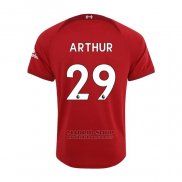 Camiseta Liverpool Jugador Arthur 1ª 2022-2023