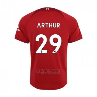 Camiseta Liverpool Jugador Arthur 1ª 2022-2023