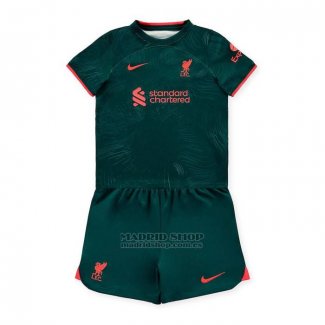 Camiseta Liverpool 3ª Nino 2022-2023