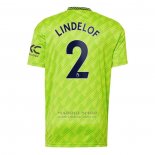 Camiseta Manchester United Jugador Lindelof 3ª 2022-2023