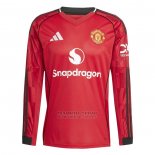 Camiseta Manchester United 1ª Manga Larga 2025-2026