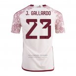 Camiseta Mexico Jugador J.Gallardo 2ª 2022