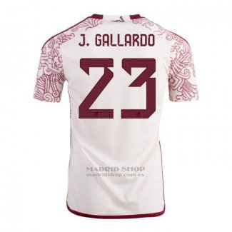 Camiseta Mexico Jugador J.Gallardo 2ª 2022