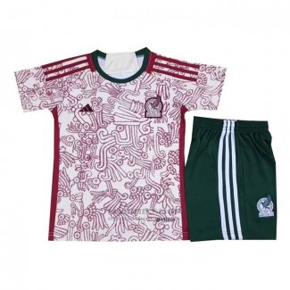 Camiseta Mexico 2ª Nino 2022