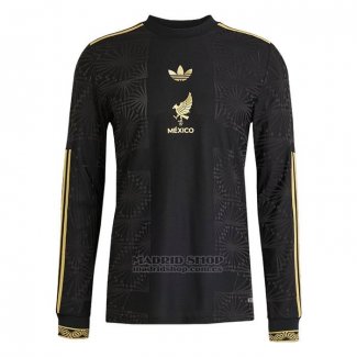 Camiseta Mexico Special Manga Larga 2025 Negro