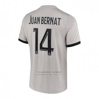 Camiseta Paris Saint-Germain Jugador Juan Bernat 2ª 2022-2023