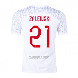 Camiseta Polonia Jugador Zalewski 1ª 2022