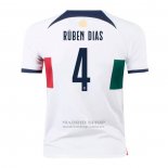 Camiseta Portugal Jugador Ruben Dias 2ª 2022