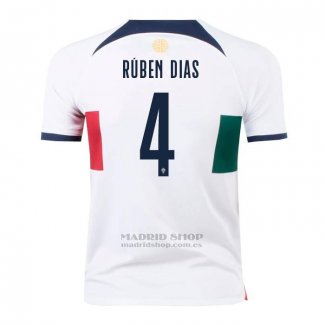 Camiseta Portugal Jugador Ruben Dias 2ª 2022