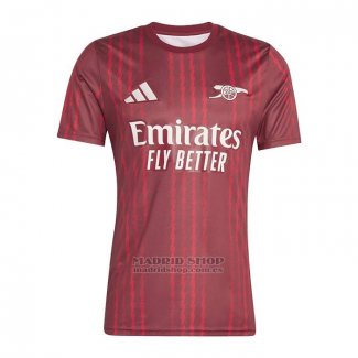 Camiseta Pre Partido del Arsenal 2025-2026 Rojo