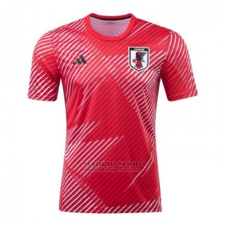 Camiseta Pre Partido del Japon 2022 Rojo