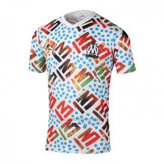 Camiseta Pre Partido del Olympique Marsella Africa 2024 Blanco