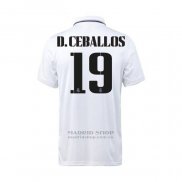 Camiseta Real Madrid Jugador D.Ceballos Primera 2022-2023