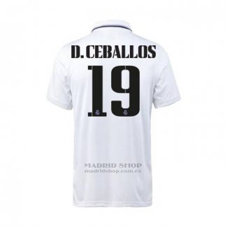 Camiseta Real Madrid Jugador D.Ceballos 1ª 2022-2023