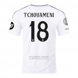 Camiseta Real Madrid Jugador Tchouameni 1ª 2024-2025