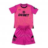 Camiseta Wolves Portero 2ª Nino 2024-2025