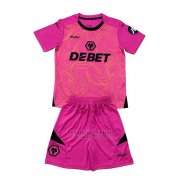 Camiseta Wolves Portero 2ª Nino 2024-2025