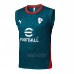 Camiseta de Entrenamiento AC Milan Sin Mangas 2025-2026 Verde