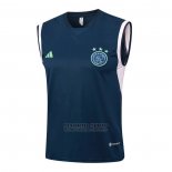 Camiseta de Entrenamiento Ajax Sin Mangas 2023-2024 Azul