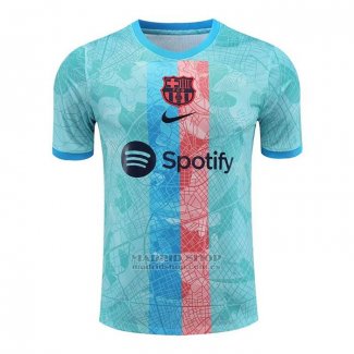 Camiseta de Entrenamiento Barcelona 2023-2024 Azul