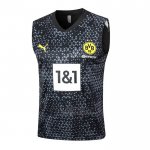 Camiseta de Entrenamiento Borussia Dortmund Sin Mangas 2024-2025 Negro