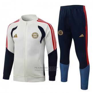Chandal de Chaqueta del Bayern Munich Nino 2026-2027 Crema