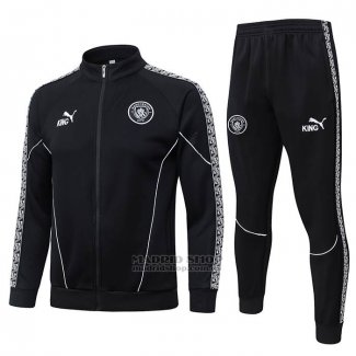 Chandal de Chaqueta del Manchester City 2025-2026 Negro