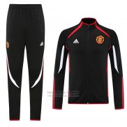 Chandal de Chaqueta del Manchester United Teamgeist 2021-2022 Negro