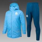 Chandal de Invierno del Olympique Marsella 2025-2026 Azul Blanco