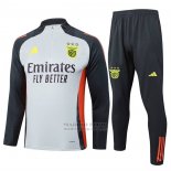 Chandal de Sudadera del Benfica 2024-2025 Gris
